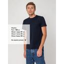 Футболка мужская T-bolka Stretch, темно-синяя (navy), размер XXL