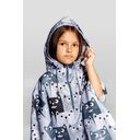 Дождевик-пончо детский AquaStop Kids на заказ, разноцветный,6-8 лет