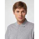 Рубашка поло мужская Spring 210 серый меланж, размер L