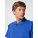 Рубашка поло мужская Spring 210 ярко-синяя (royal), размер S