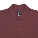 Рубашка поло мужская Spring 210 бордовая, размер L