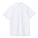 Рубашка поло мужская Spring 210 белая, размер S