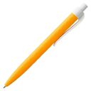 Ручка шариковая Prodir QS01 PMP-P, оранжевая с белым