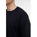 Свитшот унисекс Avenu, черный, размер XL/XXL
