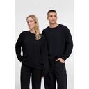 Свитшот унисекс Avenu, черный, размер XL/XXL