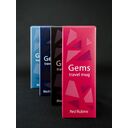 Термостакан Gems Black Sapphire, черный сапфир (синий)
