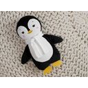 Мягкая игрушка Beastie Toys, пингвиненок с белым шарфом