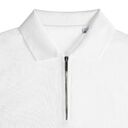 Рубашка поло мужская с длинным рукавом Terrazzo, белая, размер L/XL