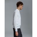 Рубашка поло мужская с длинным рукавом Terrazzo, белая, размер L/XL