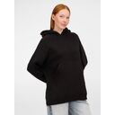 Худи унисекс оверсайз Easy Street, черное, размер XL/XXL
