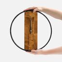 Часы Woodix, черные с коричневым