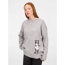 Джемпер Sharpick, серебристо-серый меланж, размер L/XL