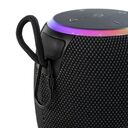 Водонепроницаемая колонка с подсветкой CityWave Pro, черная