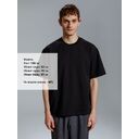Футболка оверсайз Kangas, черная, XL/XXL