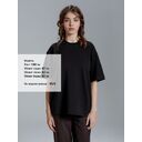 Футболка оверсайз Kangas, черная, XL/XXL