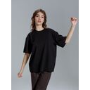 Футболка оверсайз Kangas, черная, XL/XXL
