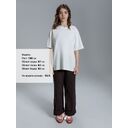 Футболка оверсайз Kangas, белая, XL/XXL