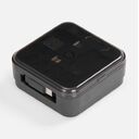 Набор для ухода за гаджетами со складным кабелем aceCase, черный