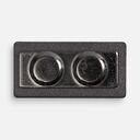 Значок Magnet Matto, серый металлик