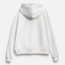 Толстовка унисекс оверсайз на молнии Zippy Terry, белая, размер XL/XXL