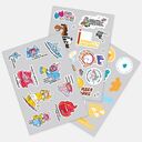 Наклейки бумажные Sticker Pack на заказ, S
