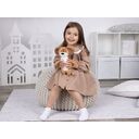 Мягкая игрушка Beastie Toys, собачка с белым шарфом