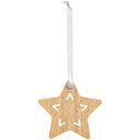 Деревянная подвеска Christmate, звезда