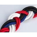 Шнурок для бейджа Tube Metal, белый