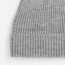 Шапка Catch Match без помпона, светло-серый меланж