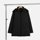 Куртка-парка унисекс Sfera, черная, размер L