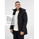 Куртка-парка унисекс Sfera, черная, размер 3XL