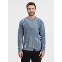 Джемпер Denim свободного силуэта на заказ, полушерсть, размер XS