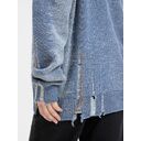 Джемпер Denim свободного силуэта на заказ, полушерсть, размер S