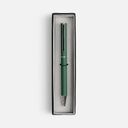 Ручка шариковая Blade Soft Touch в футляре, зеленая