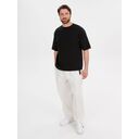 Джемпер с коротким рукавом Siluetti Volumica, черный, размер XL/XXL