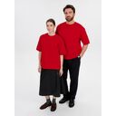 Джемпер с коротким рукавом Siluetti Volumica, красный, размер XL/XXL
