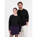 Лонгслив унисекс Siluetti Fuori, черный, размер L/XL