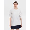 Лонгслив унисекс Siluetti Fuori, молочно-белый, размер L/XL