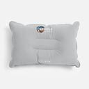 Надувная подушка Pillowish, серая
