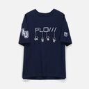 Футболка унисекс Durington, темно-синяя, размер 3XL/4XL
