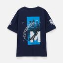 Футболка унисекс Durington, темно-синяя, размер 3XL/4XL