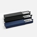 Ручка шариковая Bolt Soft Touch в футляре, белая