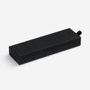 Ручка шариковая Broad Ring Soft Touch в футляре, черная
