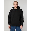 Худи оверсайз унисекс Tolla, черное, размер XL/2XL