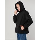 Худи оверсайз унисекс Tolla, черное, размер XL/2XL