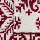 Шарф Wintertude L, красный с белым
