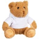 Мягкая игрушка «Мишка Cuddleton» в белом худи