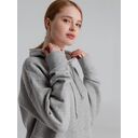Толстовка с капюшоном Slam 320, серый меланж, размер XL