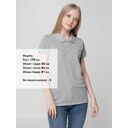 Рубашка поло женская Virma lady, серый меланж, размер S