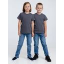 Футболка детская T-Bolka Kids, темно-серая (графит), 10 лет